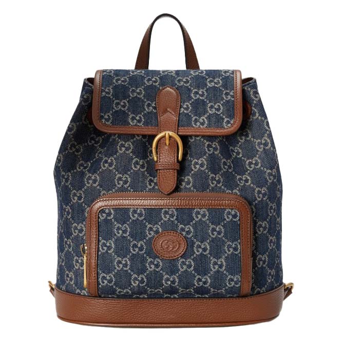 GUCCI BACKPACK WITH INTERLOCKING&G 674147 (30*26.5*13cm) GUCCI BACKPACK WITH INTERLOCKING&G 674147 (30*26.5*13cm)